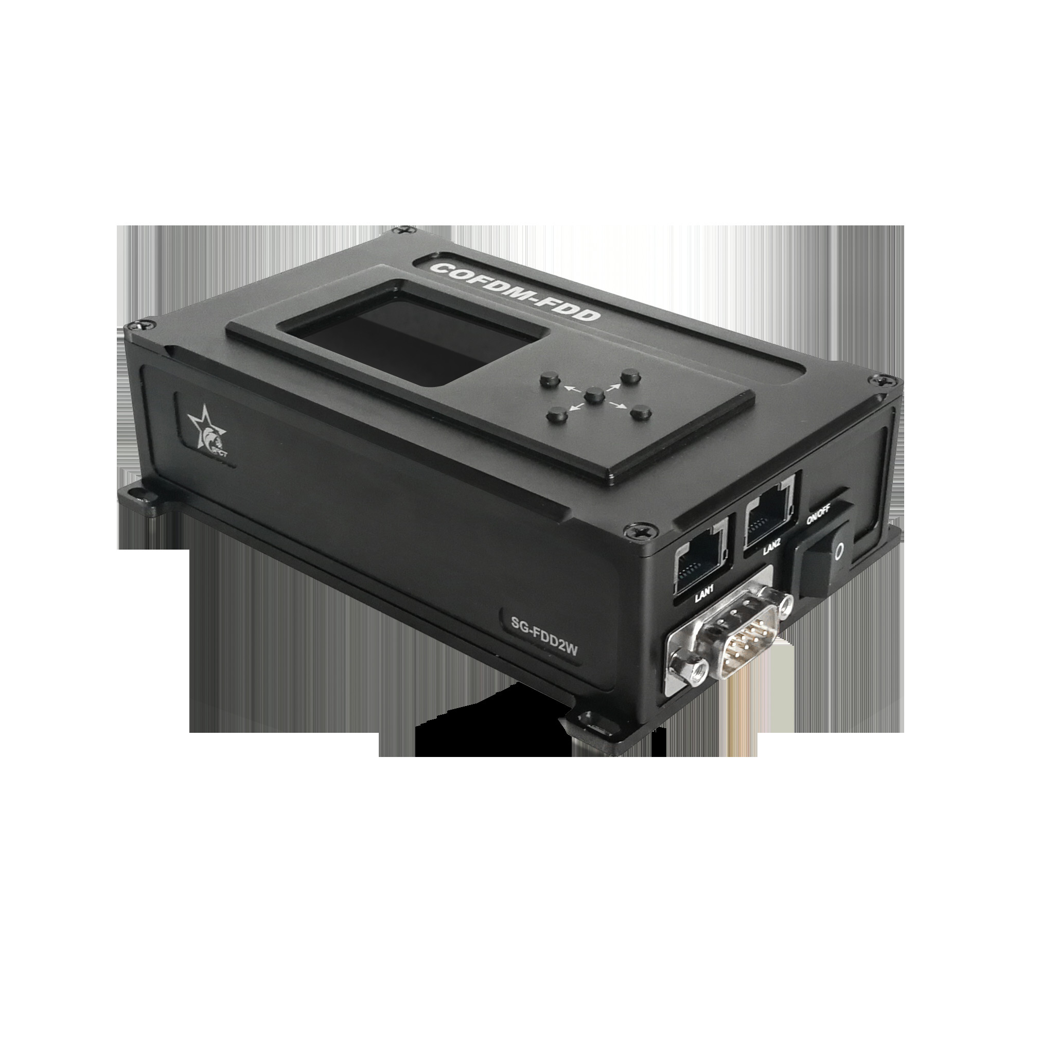 NLOS 2W small size FDD COFDM Digital transceiver for public security system