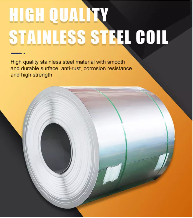 2mm 201 301 304 430 Stainless Steel Cold Rolled Coil For Medical Devices