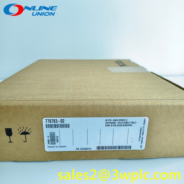  PXI-8464 778783-02 National Instruments PXI CAN Interface Software Selectable Manufactures