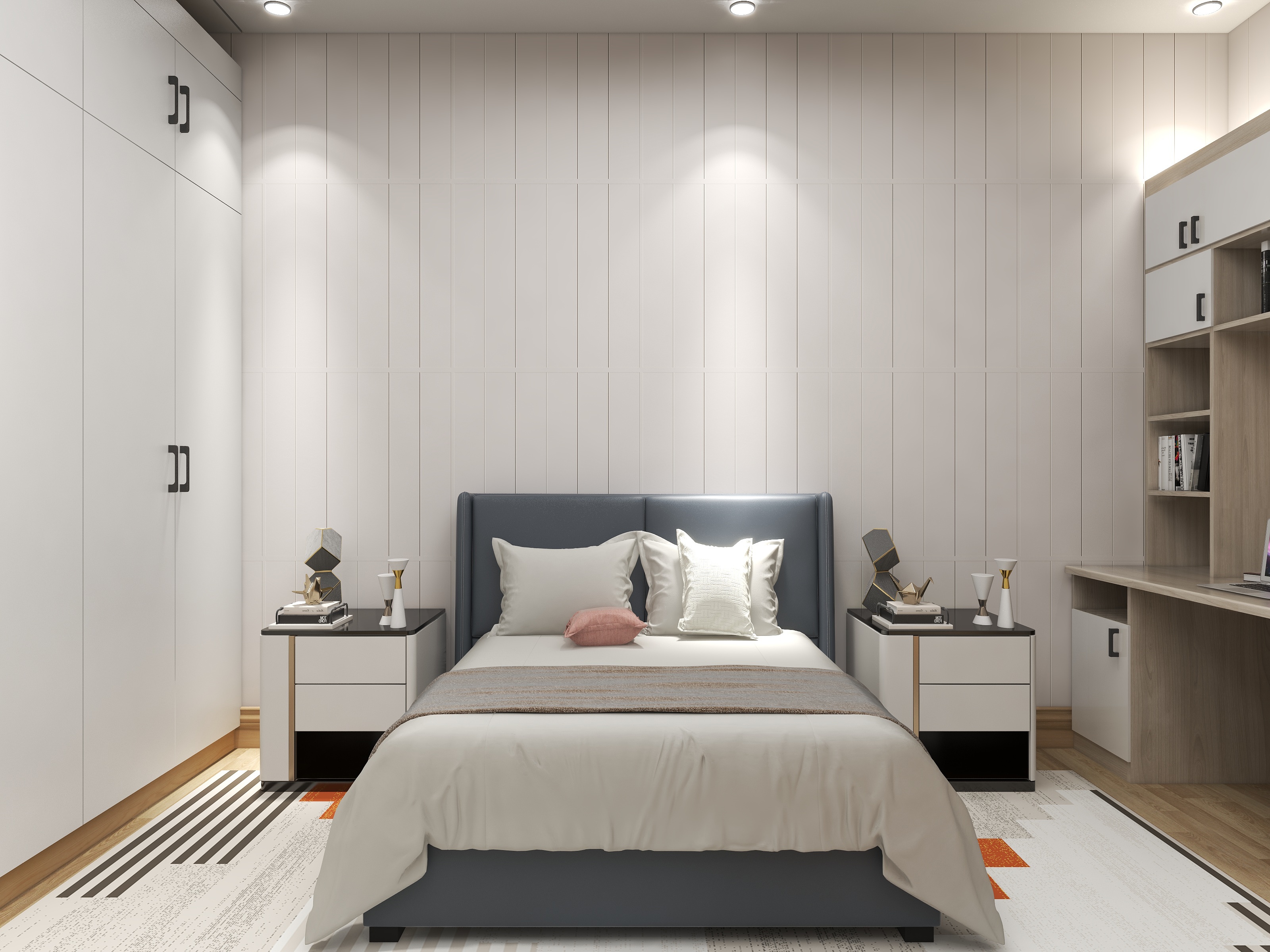Modern Style 3D Wood Panel Wall Covering Stickers with Waterproof Technology