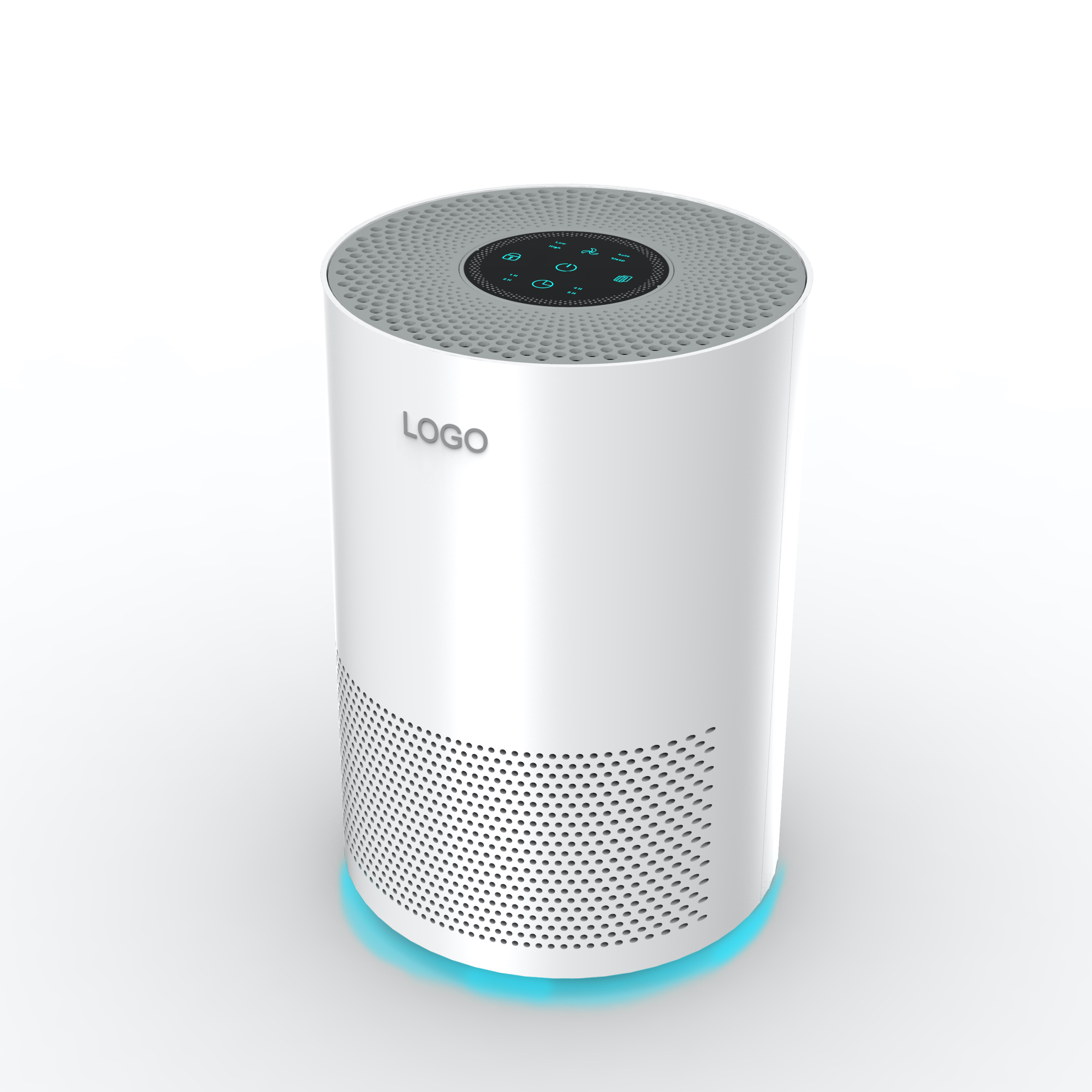 Tower Compact Design Desktop Hepa Air Purifier For Bedroom Home Office