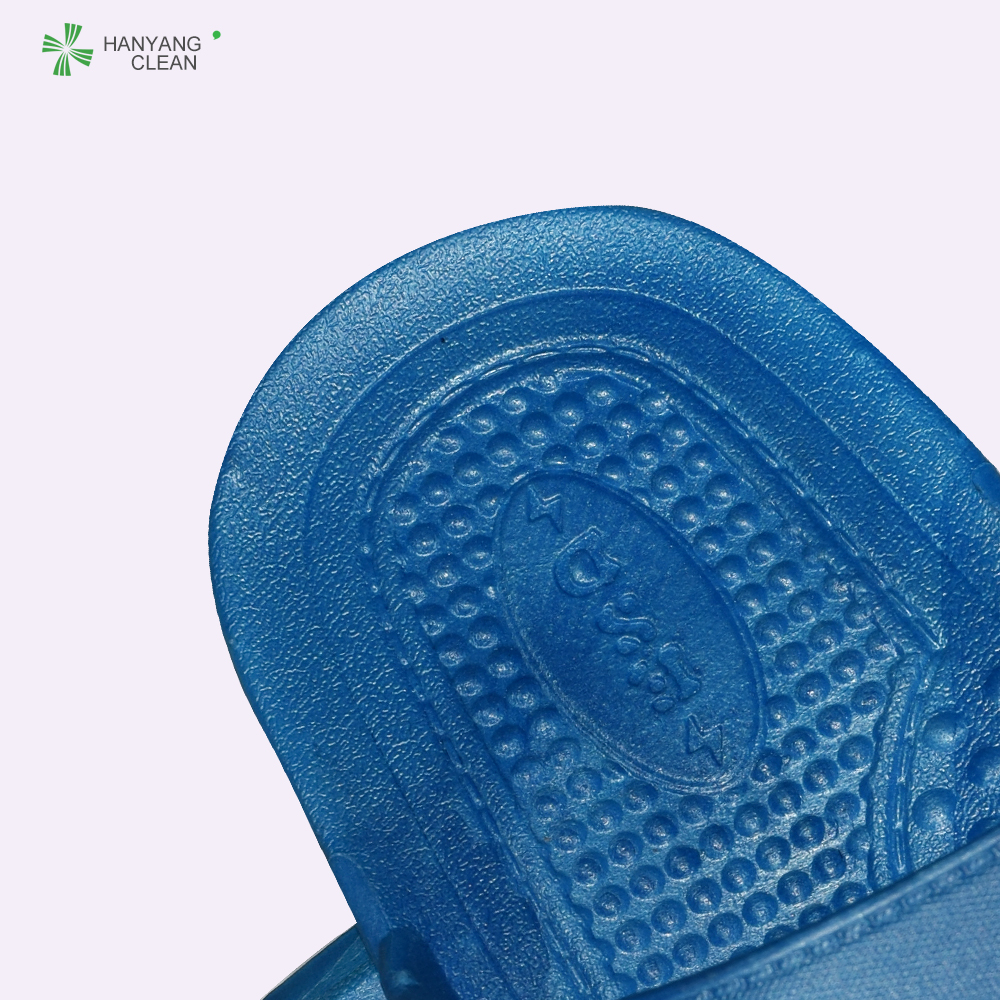 Multi Color Soft Anti Static Slippers Safety Shoes With Rubber Outsole Material