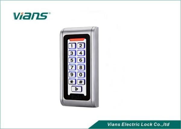 CE Single Door Metal proximity access control With MF Cards , 5 years warranty