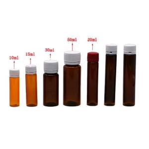 China Tamper Proof 10ml/15ml/20ml/30ml/50ml Oral Medical Plastic Bottle for Liquid Supplement on sale
