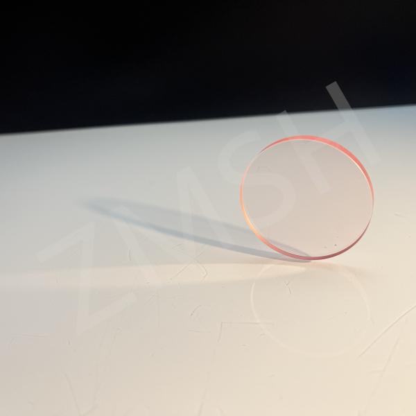 Ti3+ Red Sapphire Laser Al2O3 Single Crystal Optical Windows Customized Safety