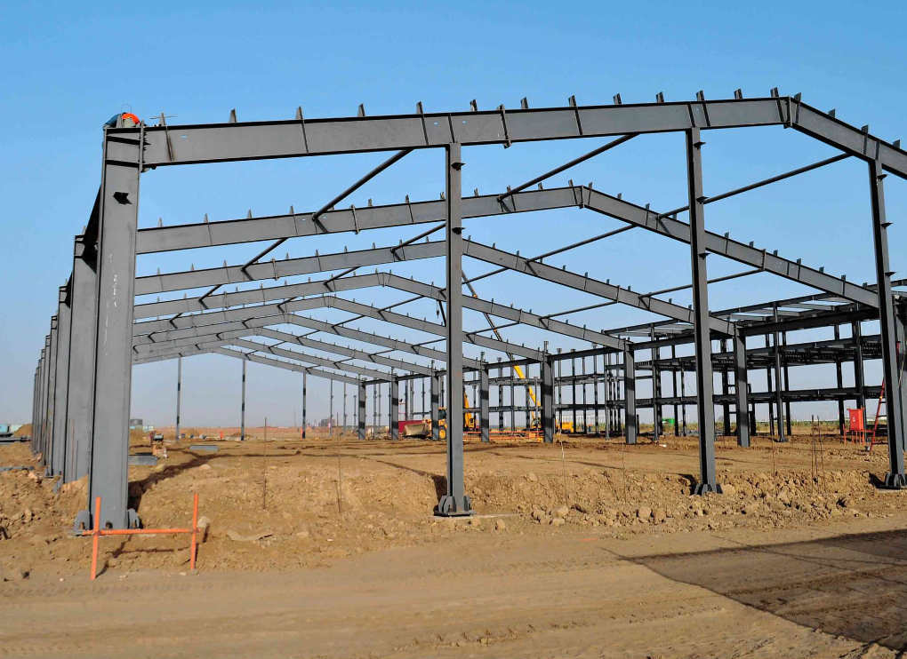 Modern Industrial Prefabricated Steel Structure Big Workshop with Lightweight Design for Workshops Application