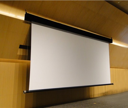 180 Large Cinema Stage Projection Screen With Fiberglass Matte , High Definition