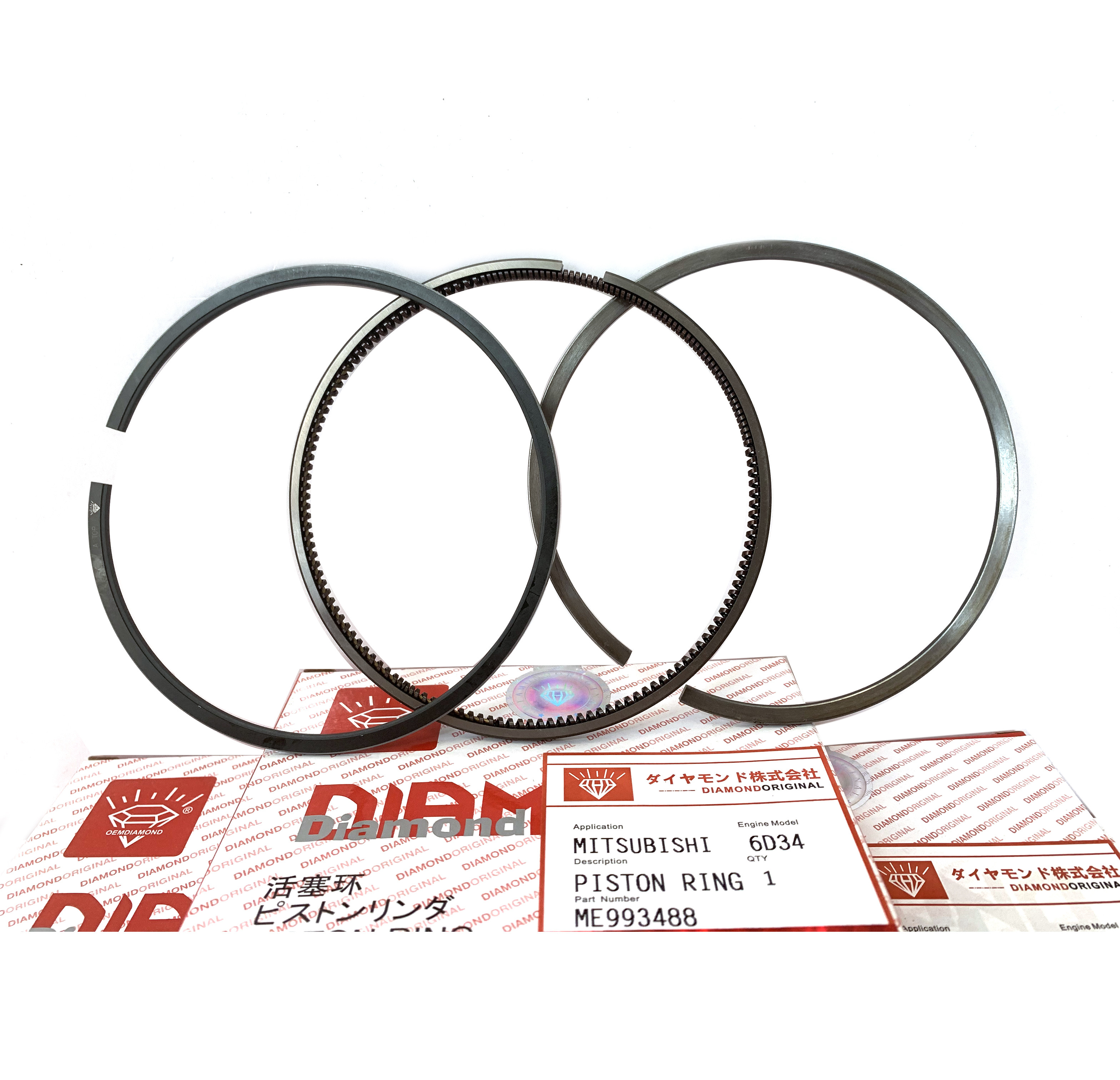 ME220454 ME013366 6D34 4D34 Engine Spare Parts Cylinder Liner Kit