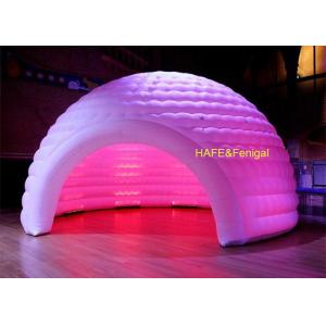 5m X 4m X 3m Inflatable Dome Tent With Inner RGB Lighting For VIP Lounges Or