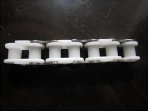 PC60 white engineering plastic roller chain thermoplastic conveyor thermoplastic chains white color