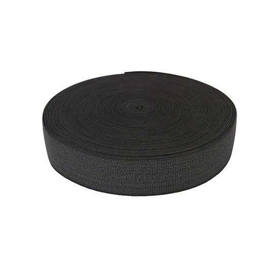Kids Trampoline Webbing Width 5cm Color Black Malaysia Rubber For Sofa