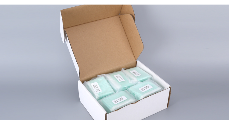 154 Mm Foam Cleaning Swabs , DSLR Wood Stick Cotton Swabs Printer Head