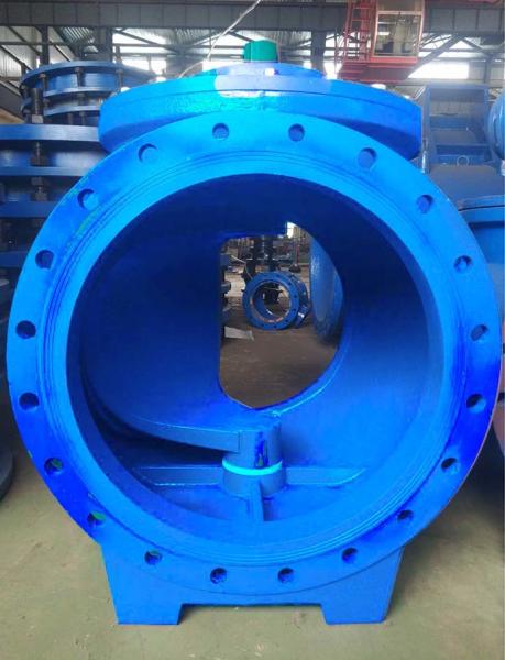 Rubber Sealed Eccentric Ball Valve / WCB Ball Valve With Strong Decontamination