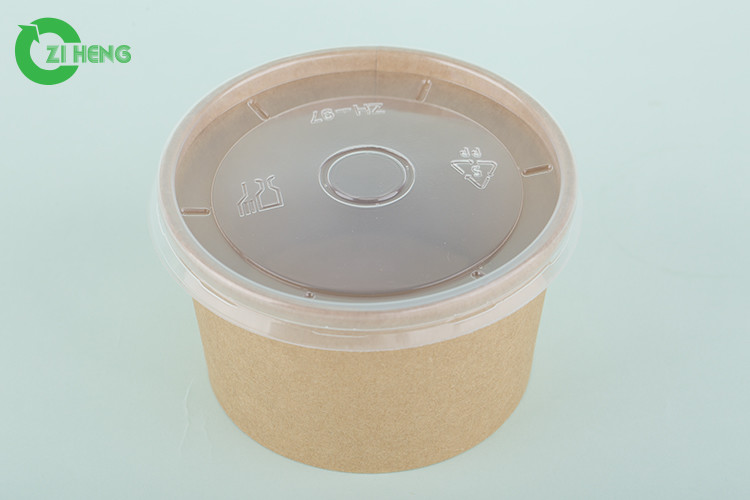 Food grade leakproof customized disposable paper soup cup soup bowl