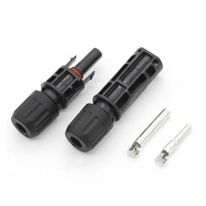  1500V DC 600V Solar Panel Connectors with UL94V-O Flame Class and -40°C To +105°C Operating Range Manufactures