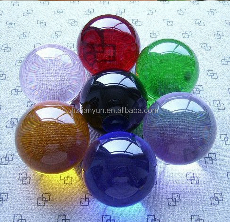 Colorful Clear Acrylic Ball Large Resin Acrylic Clear Balls