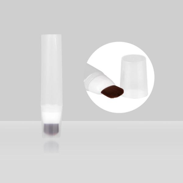 Empty cosmetic tube packaging D30mm 30-60ml Custom Rotation Brush Foundation