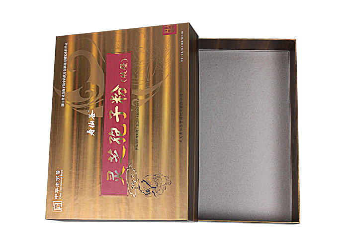 Black Packaging Box With Matt Lamination Customized RIgid Packaging Box