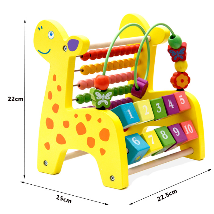 Unisex Toddler Wooden Musical Toys Baby Wooden Xylophone