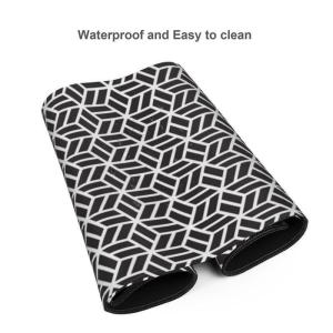 900*400*3mm Stock Waterproof Desk Mats with Printed Rubber Mouse Pads and Custom