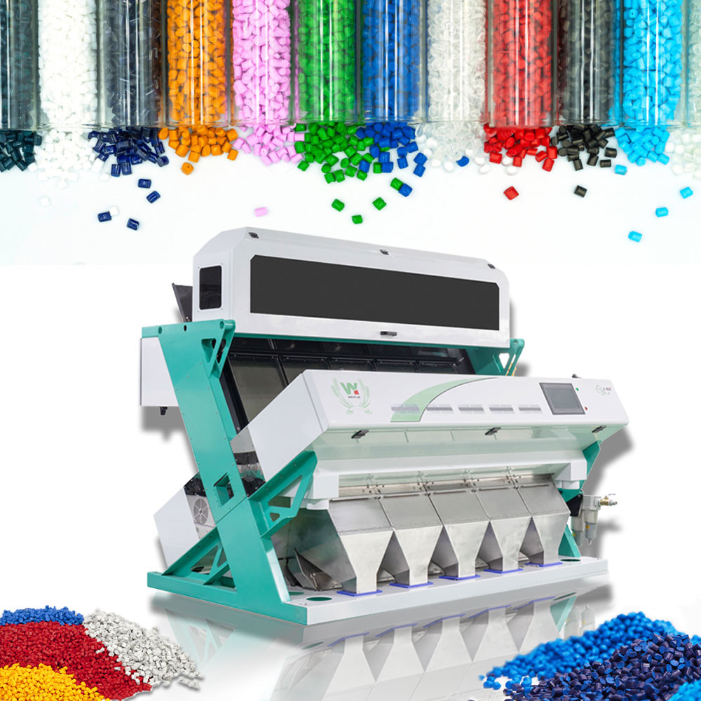 PCB Circuit Boards Plastic Color Sorter Machine For Green Color