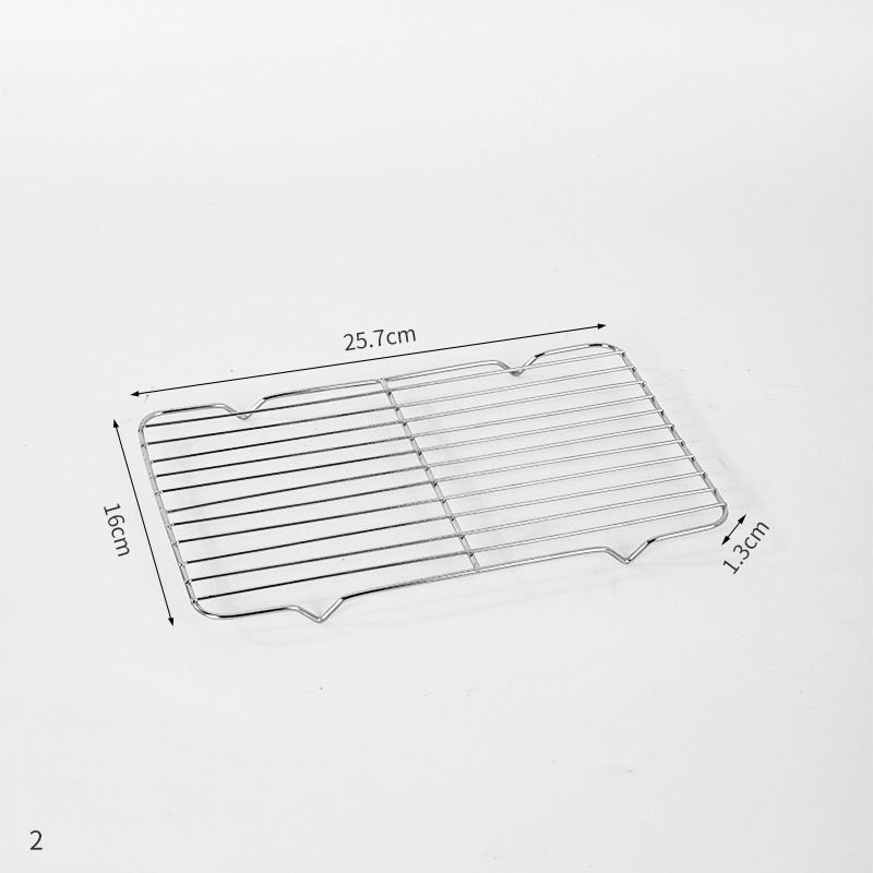 Durable Food Grade Non-Stick Stainless Steel Baking Net Mesh Pan Tray Rack Mesh