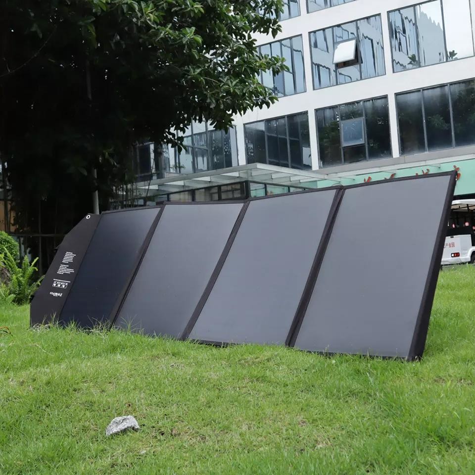 200 Watt Folding Solar Panel 18V Portable Backup Energy System
