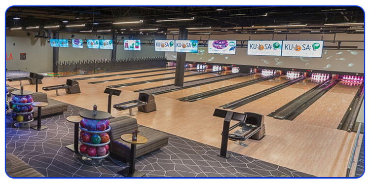 24m Metal Commercial Arcade Mini Bowling Machine Game Center with Laminate Bowling Alley