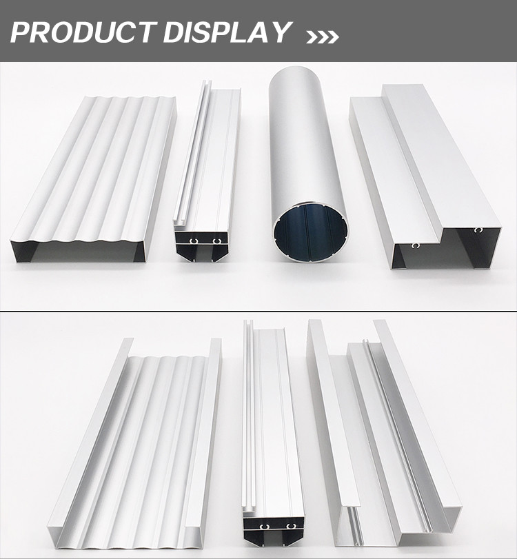 Electrostatic Aluminium Window Profile T8 Temper 8.5mm Height