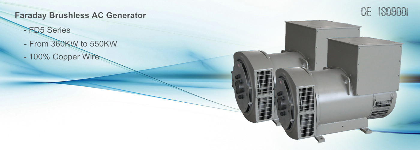 Stamford Copy Alternator Synchronous AC Generator with Permanent Magnetic Generator