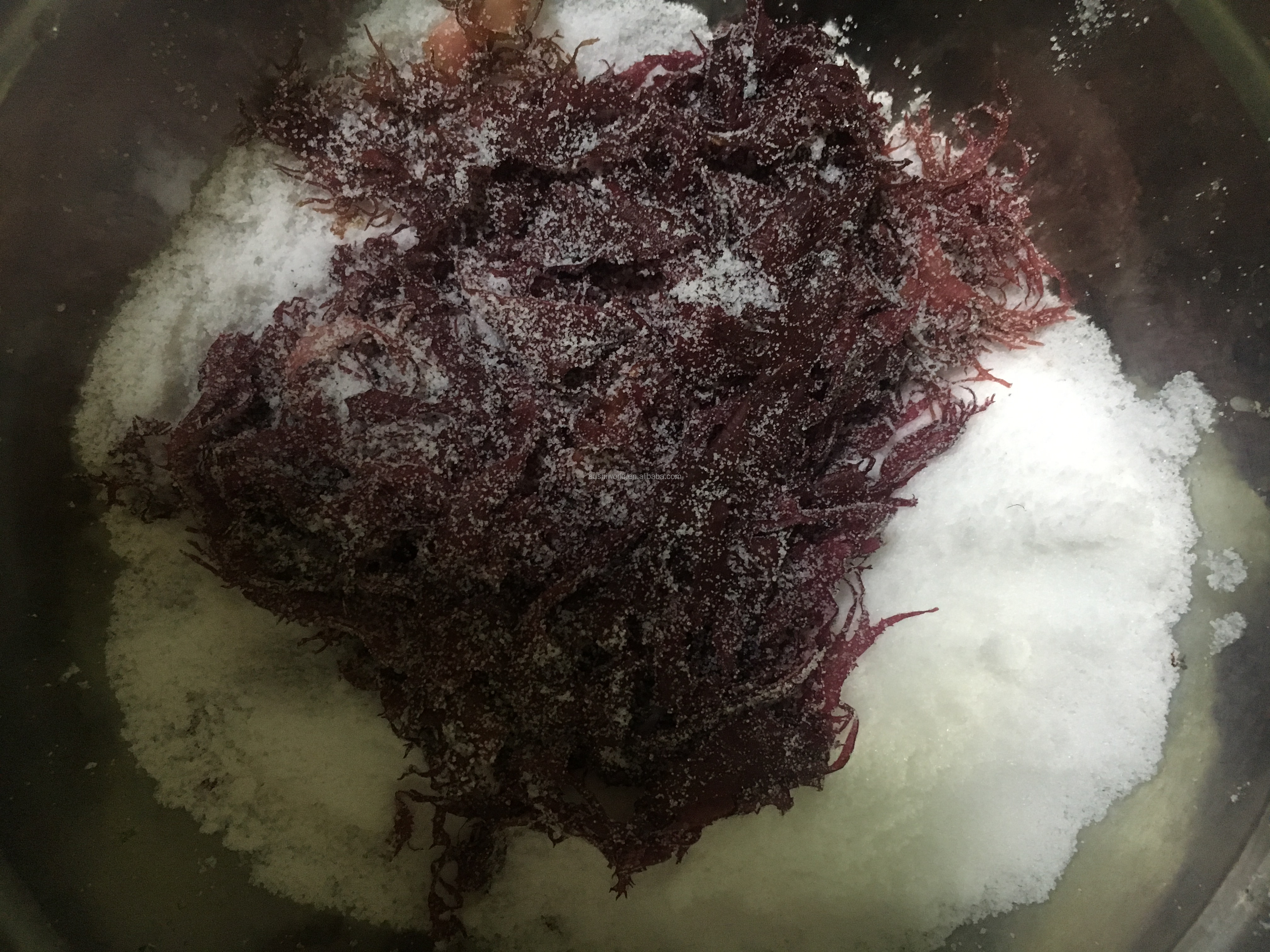 FROZEN Dried Seaweed Tosaka In Red Green Style Flavored Seasoned