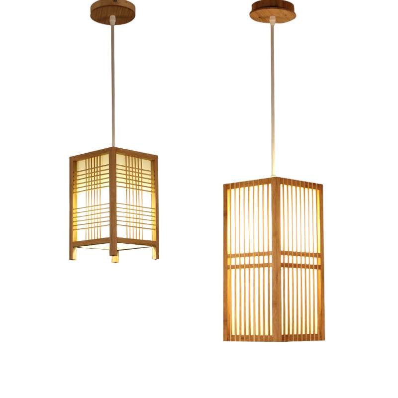 Natural Willow Rattan Branch Pendant lamp Fixtures For Indoor home Lighting (WH-WP-03)