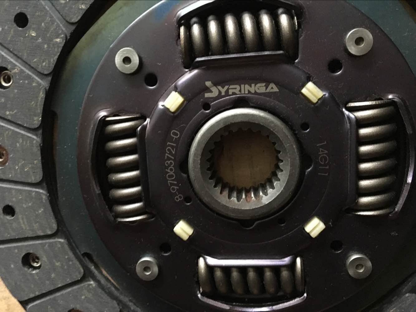 TFR TFS 225*24 Clutch Disc 8970837210 Common In 4JA1 Diesel 4ZC1 Gasoline Engine