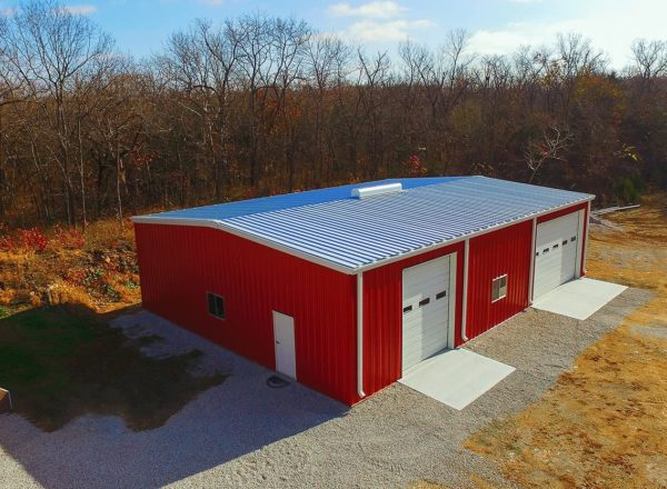 Customized Metal Steel Frame Garage Metal Structure Building Kit