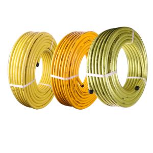 SS304 PVC Explosion Proof Hose , DN10 Gas Meter Flexible Pipe