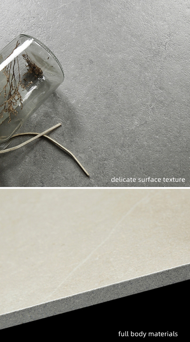 600x1200mm Porcelain Rustic Tiles Grade AAA Polished Delicate Clean Surface Texture
