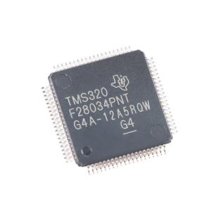 TMS320F28034PNT LQFP-80 128KB flash memory 32-bit MCU microcontroller chip is