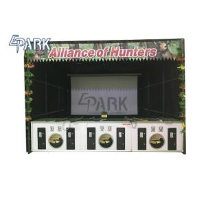 Projector screen air gun shooting game real sense hunting EPARK 6 players