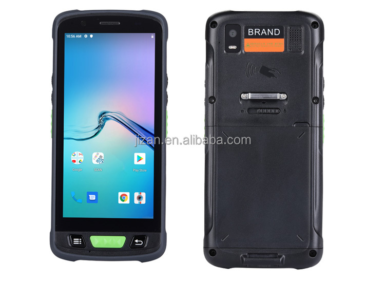 PDA With Android 9.0 OS 1D 2D QR Code Scanner 125K NFC Reader Barcode Scanner Reader Handheld PDA Terminal for Logistic