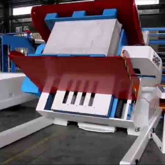Automatic Paper Pile Aligning Turner And Stacking Machine Paper Pile Turner Machine