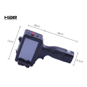CE Handheld Expiry Date Printer , Batch Coding Inkjet Printer For Bottles Cans