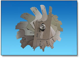 Stainless steel Wedling Gauge , MG-8 Bridge Cam Type Master fillet Weld Gauge