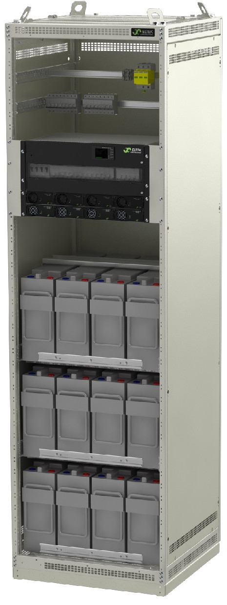 6kVA AC Indoor Eltek Rectiverter Cabinet System CTEJ0843.4000