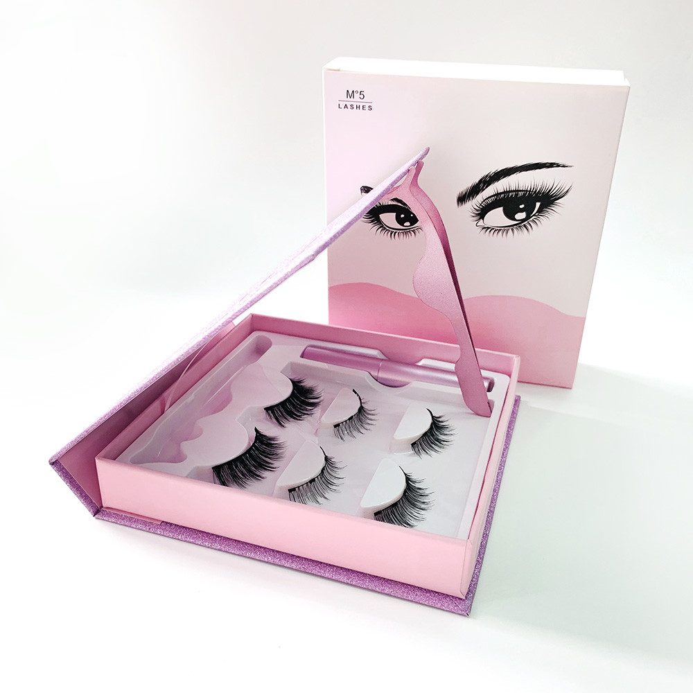 Custom Eyeliner Magnetic Eyelashes / Magnetic Lashes And Liner Lash Kit
