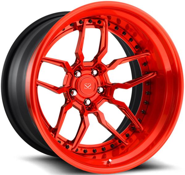18 Inch For 370Z Passenger Cars Rims 5x112 5x120 3-PC Forged A6061 T6 Alloy