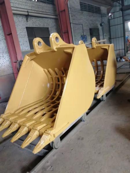 High Capacity Excavator Skeleton Bucket , Customizable Skeleton Bucket For