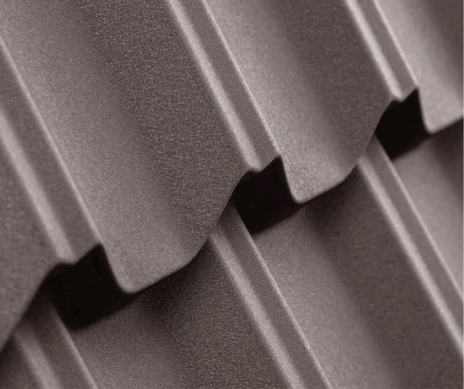 Matt Steel RAL8019 Bronze Roof Sheet Z275 PPGI 28Ga Grade50 Steel Pre-Painted Galvanized Steel Corrugated Sheet Panels