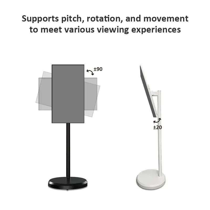 Standbyme Monitor 27inch Floor Standing Smart Screen Easy To Install