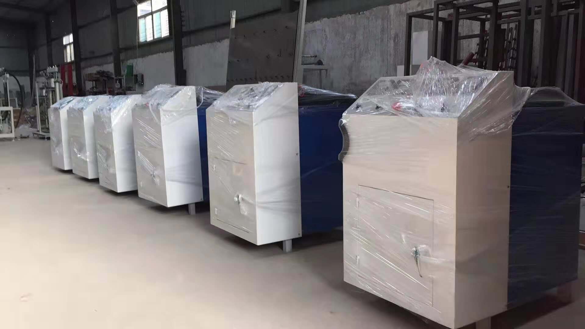 hollow glass hot melt sealing machine