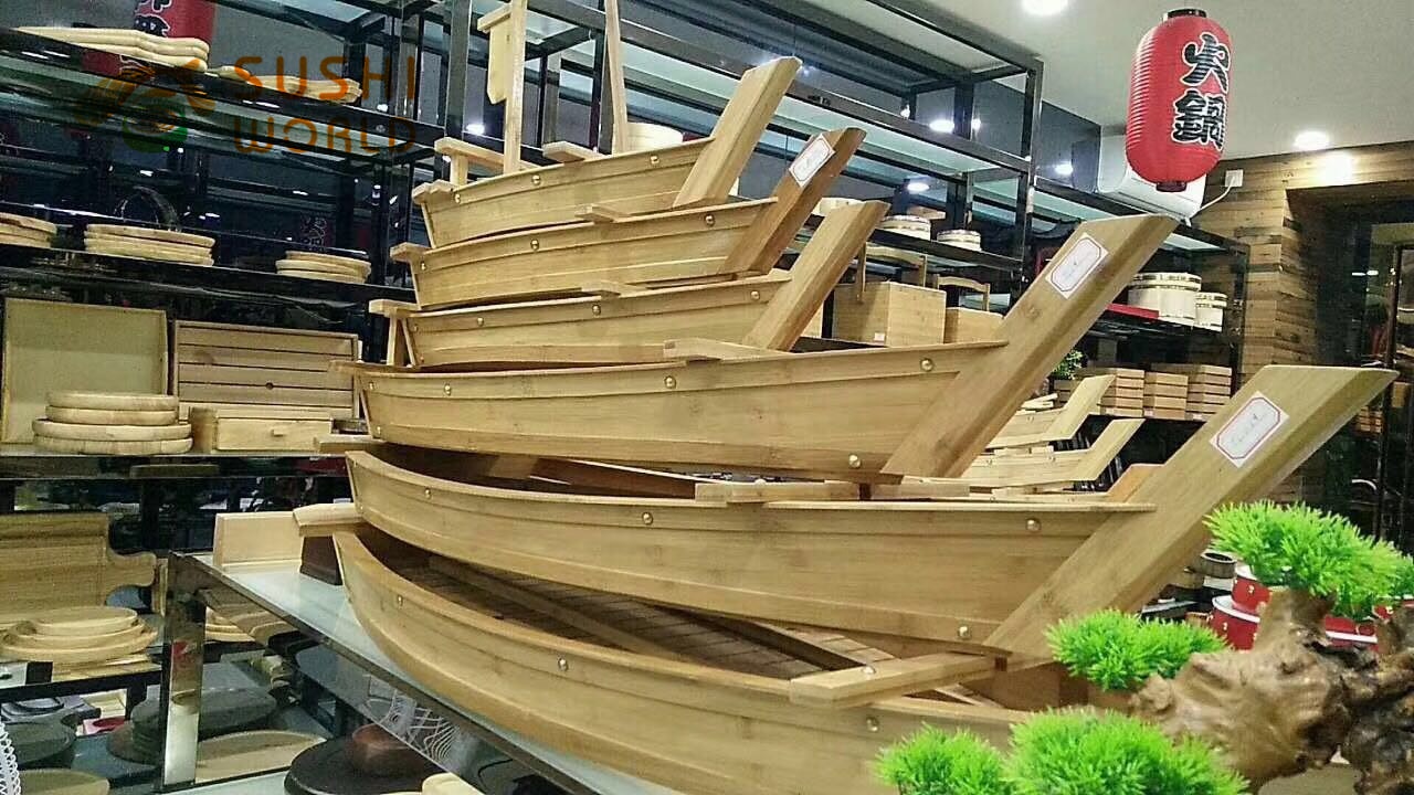 Impress Your Guests with a Wooden Sushi Boat Bridge Lantern at Your Next Dinner Party